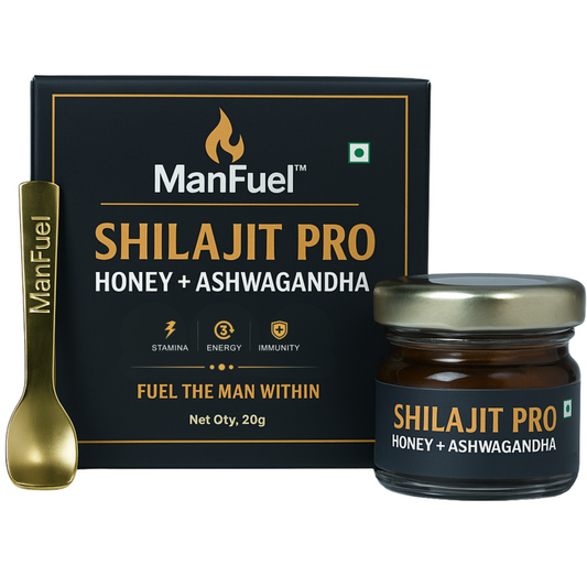 ManFuel Shilajit Pro – Shilajit with Ashwagandha and Honey