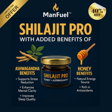 ManFuel Shilajit Pro – Shilajit with Ashwagandha and Honey