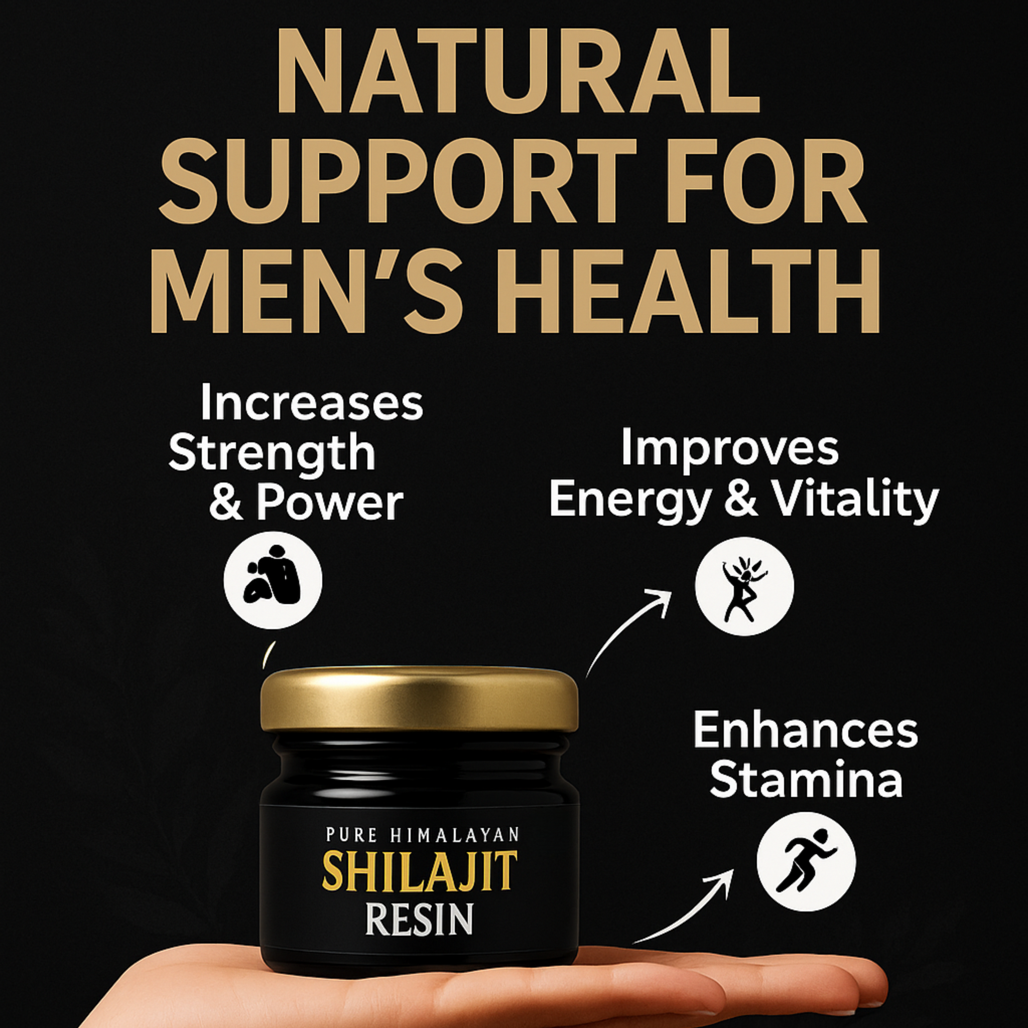 ManFuel Pure Himalayan Shilajit Resin