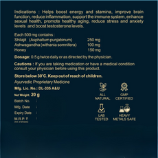 ManFuel Shilajit Pro – Shilajit with Ashwagandha and Honey