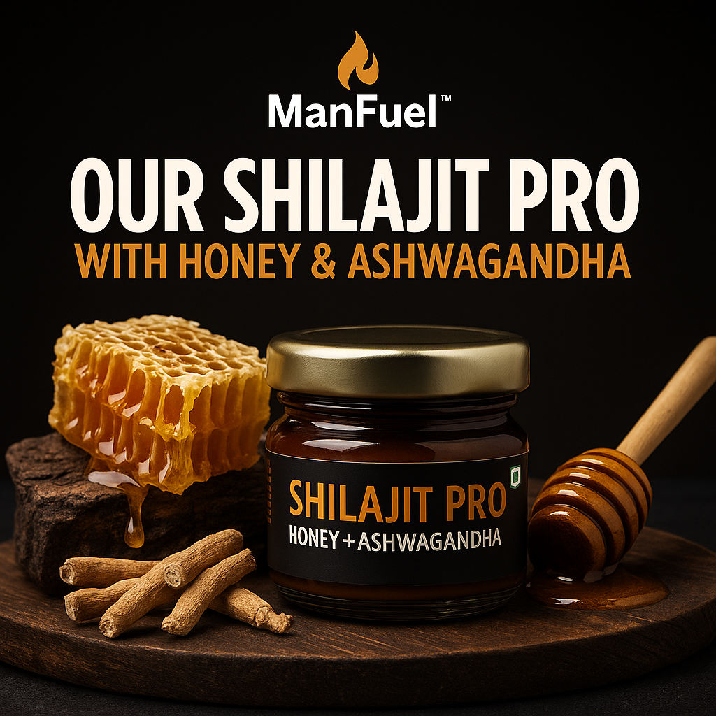 ManFuel Shilajit Pro – Shilajit with Ashwagandha and Honey