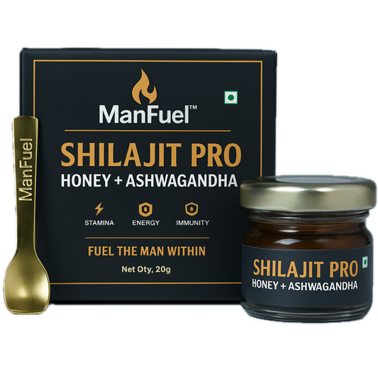 ManFuel Shilajit Pro – Shilajit with Ashwagandha and Honey