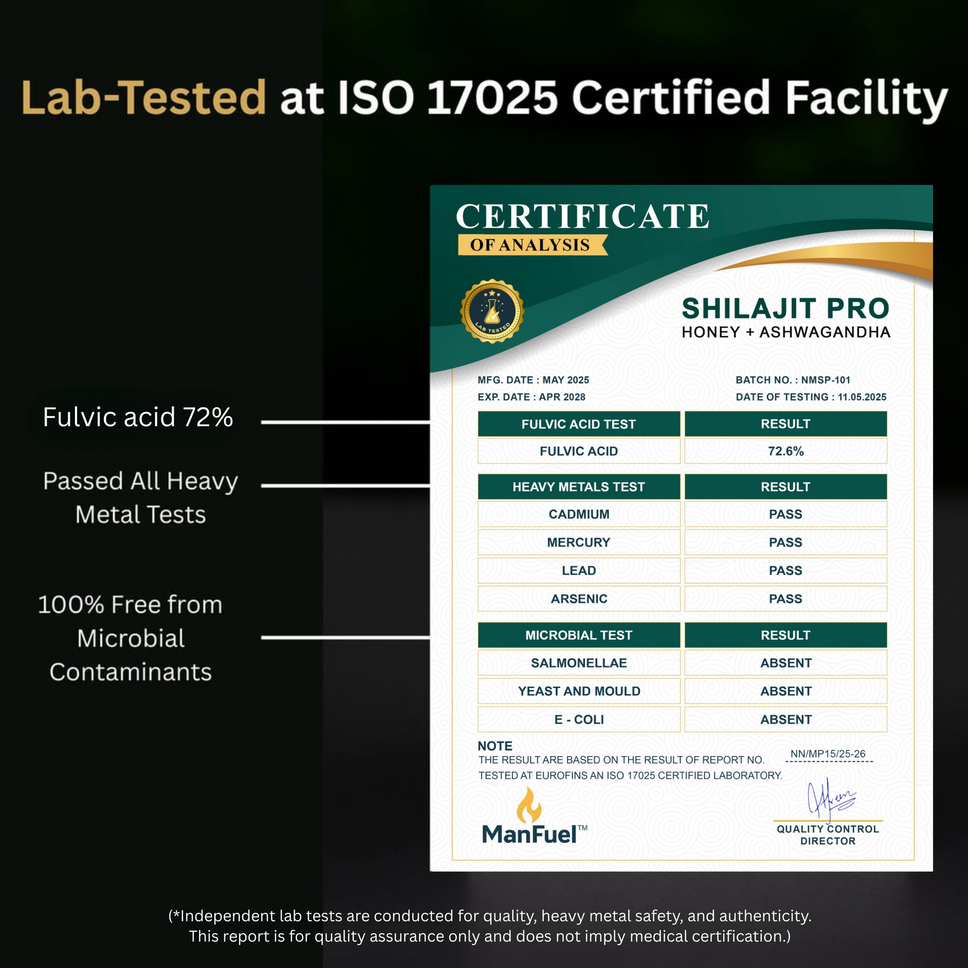 ManFuel Shilajit Pro – Shilajit with Ashwagandha and Honey